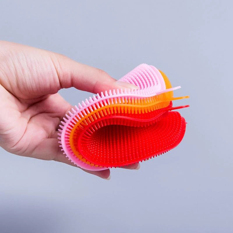 3 pcs silicone sponge set