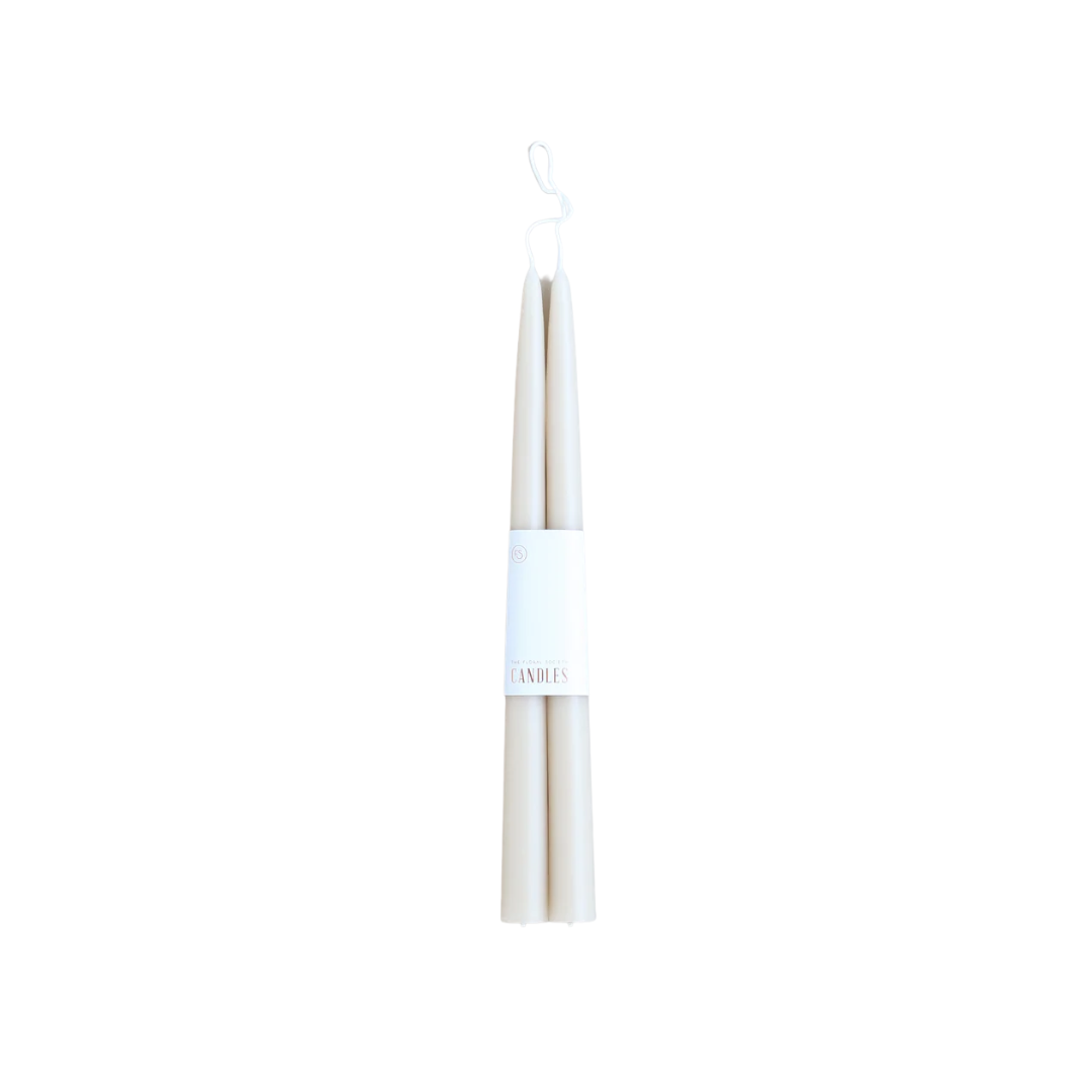 Parchment Taper Candles