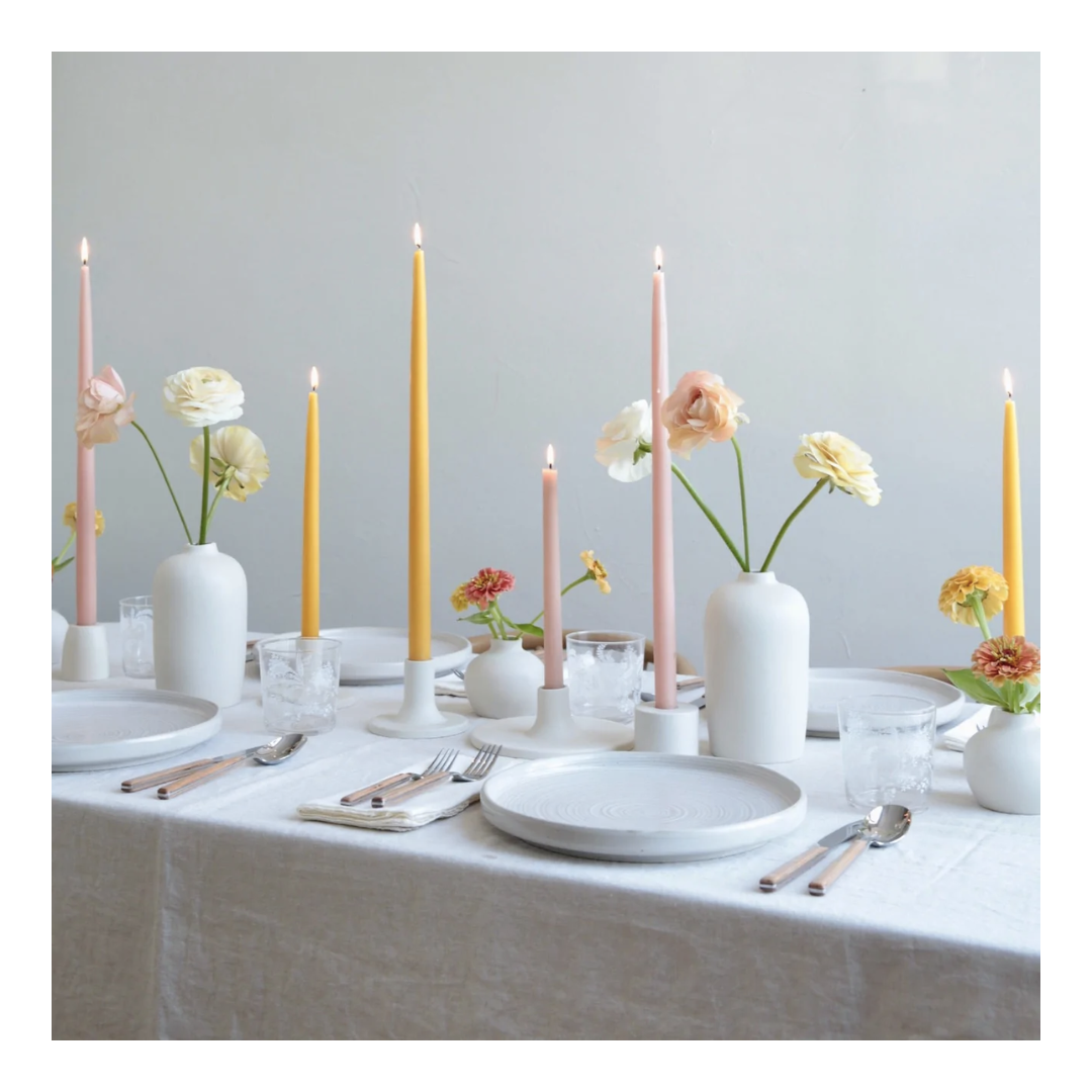 Petal Taper Candles