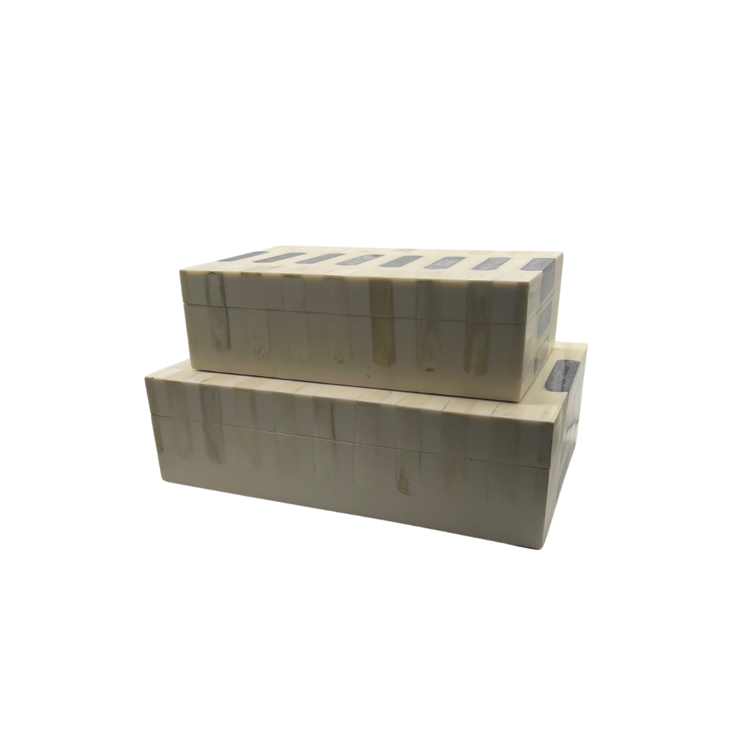 White and Blue Box | Medium