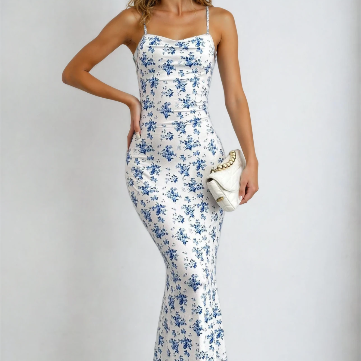 Selene | Fitted Maxi Dress