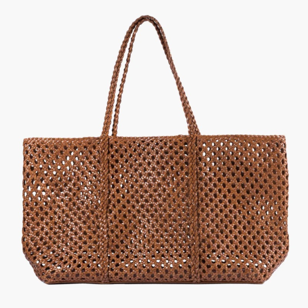 La Cesta Large Leather Bag