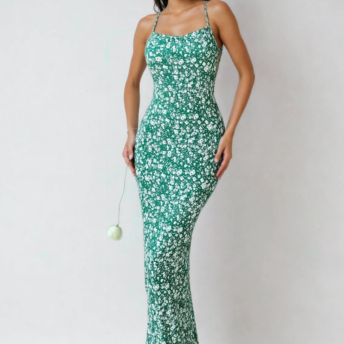 Selene | Fitted Maxi Dress