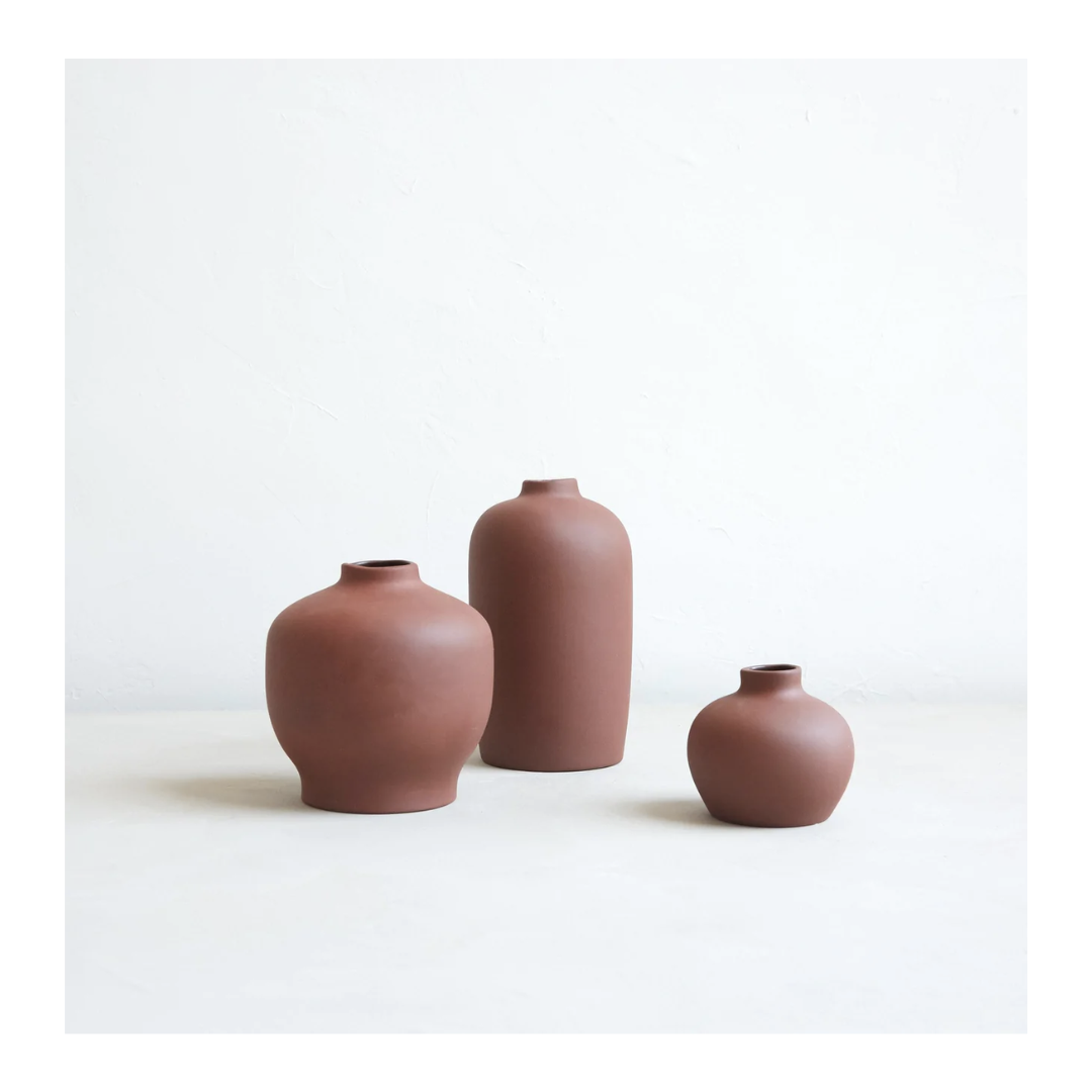 Ceramic Blossom Vase | Earth