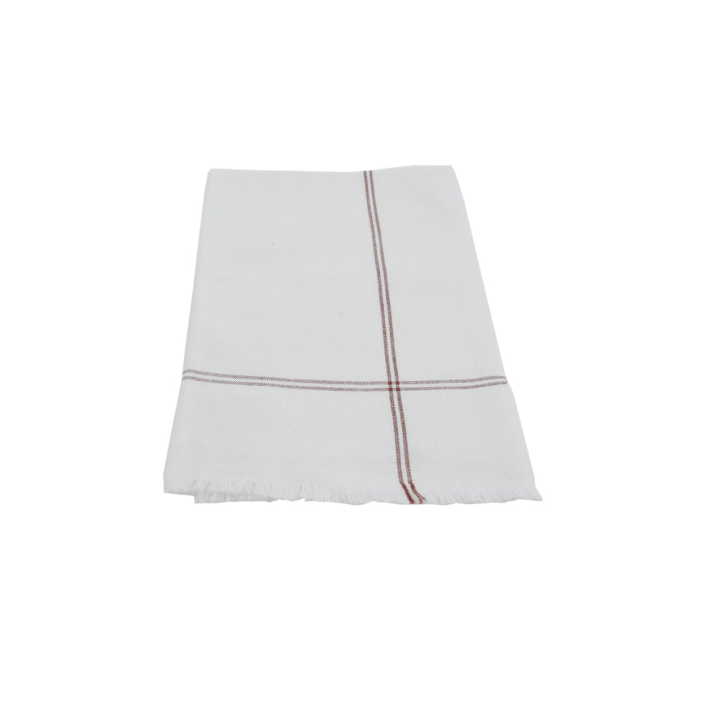 Oversize Espresso Stripe Napkin