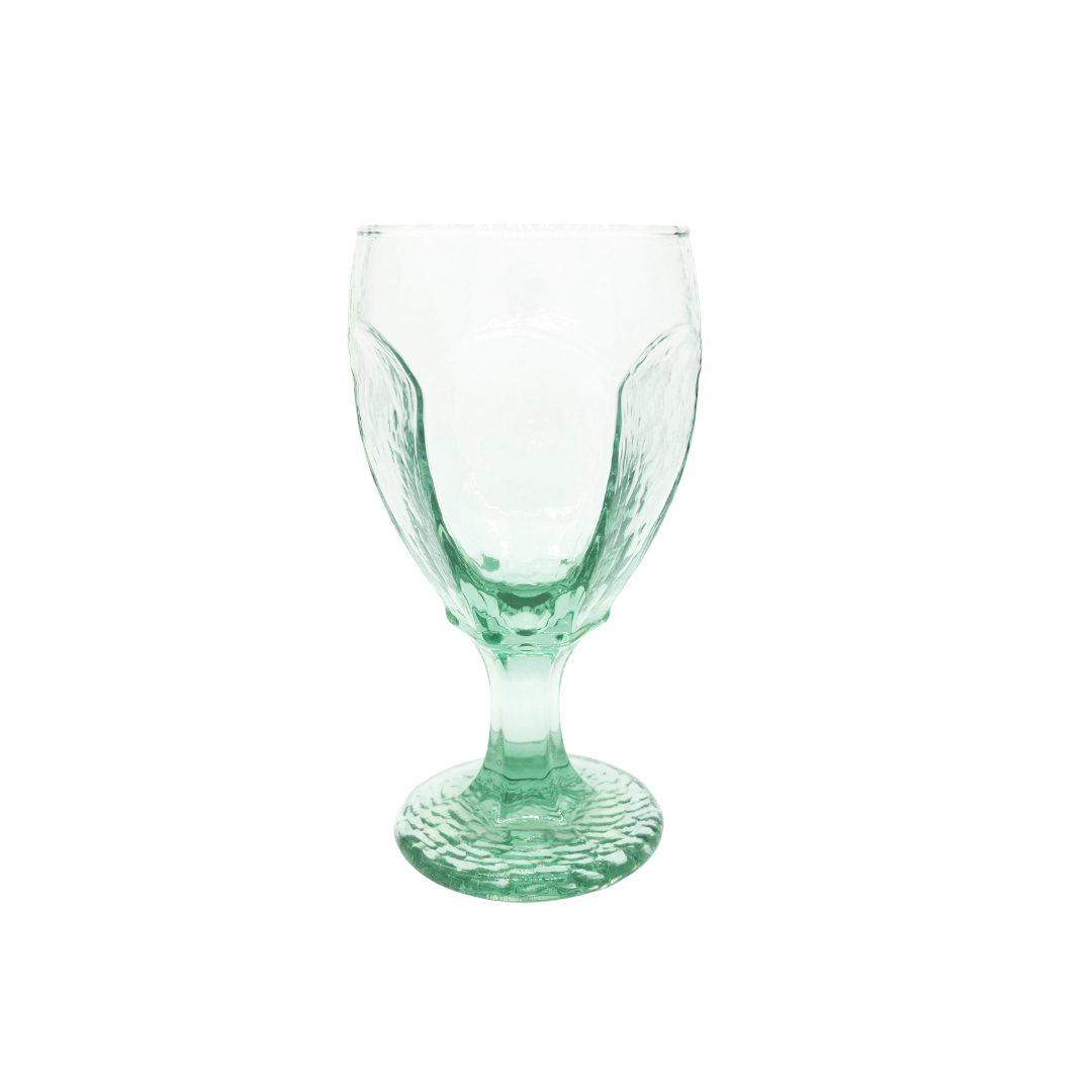 Clear Green Solid One-of-a-kind Glasses - Vintage