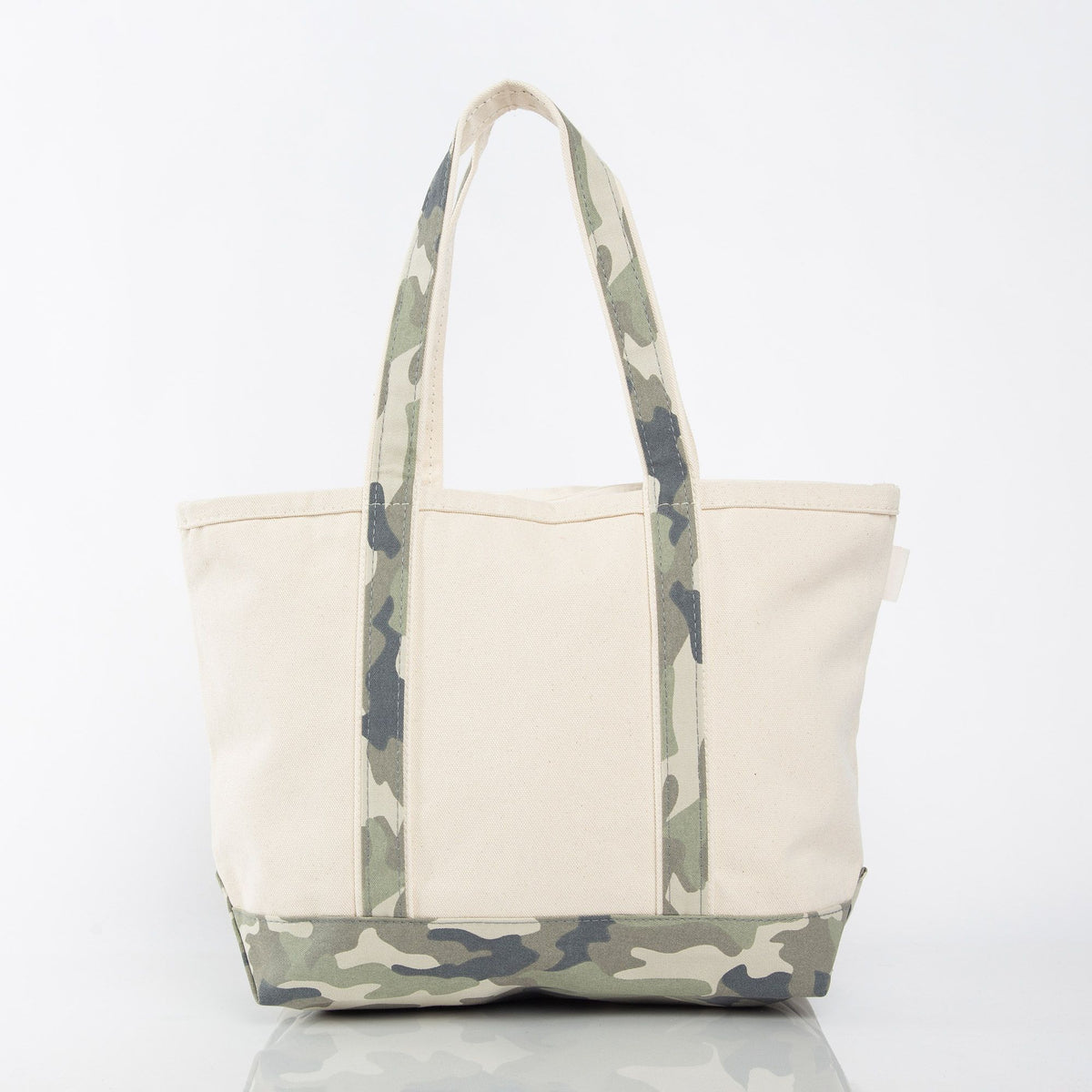 Medium Boat Tote with Camo