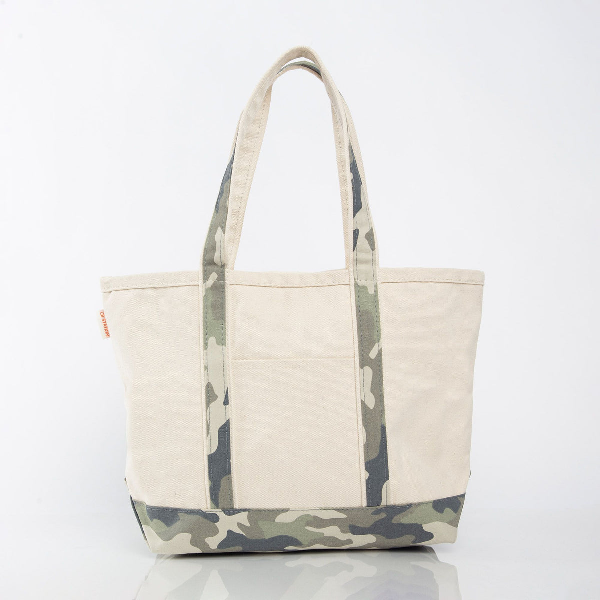 Medium Boat Tote with Camo