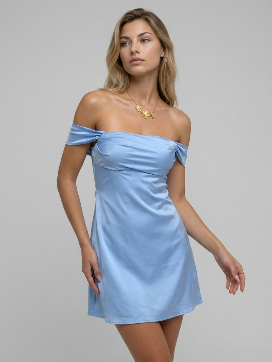 Blair | Off-Shoulder Mini Dress