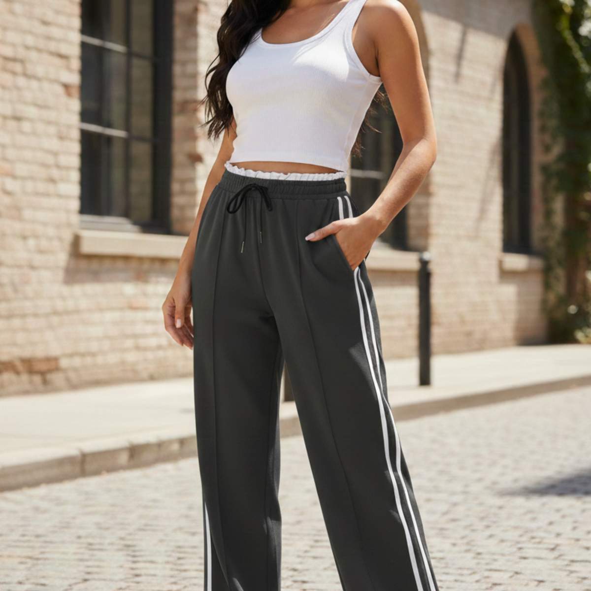 Arielle | Wide Leg Trousers