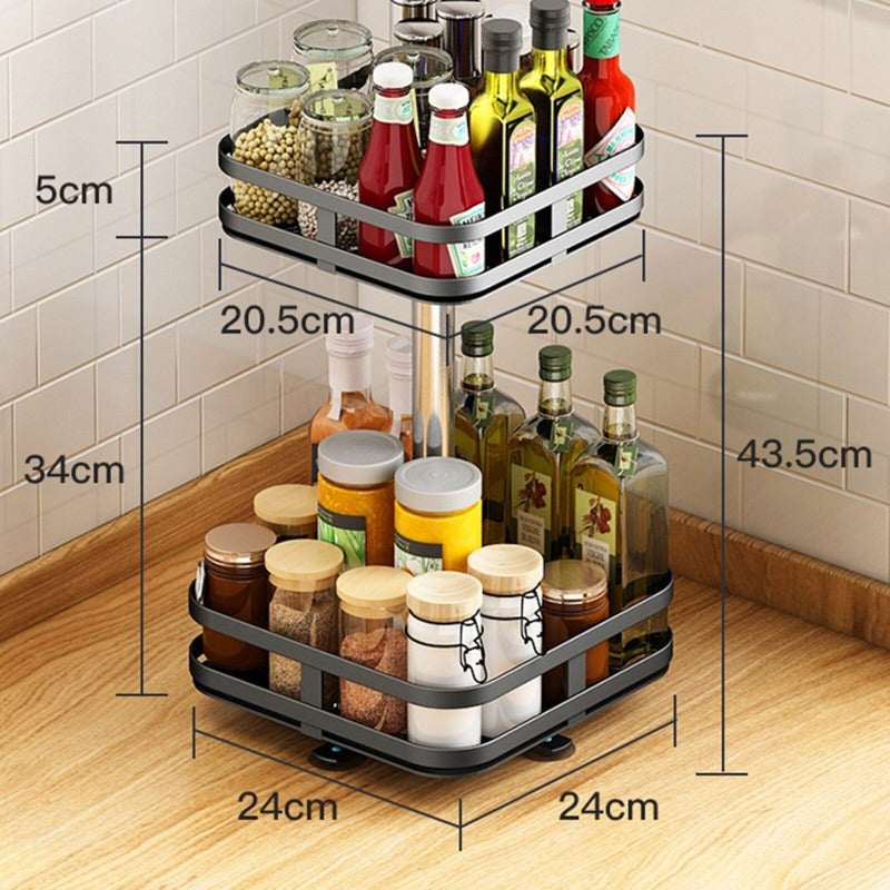 Innoxi Rotating Cosmetic Seasoning Vanity
