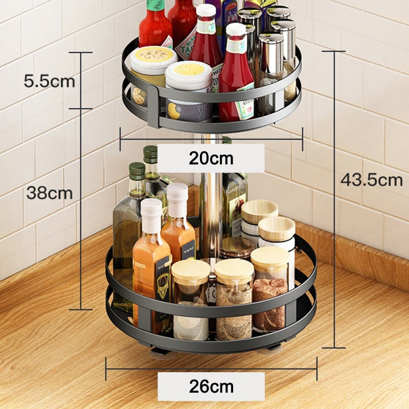 Innoxi Rotating Cosmetic Seasoning Vanity