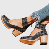 Black Sleek Pointed Toe Stiletto Heels | Eliana Collection 5