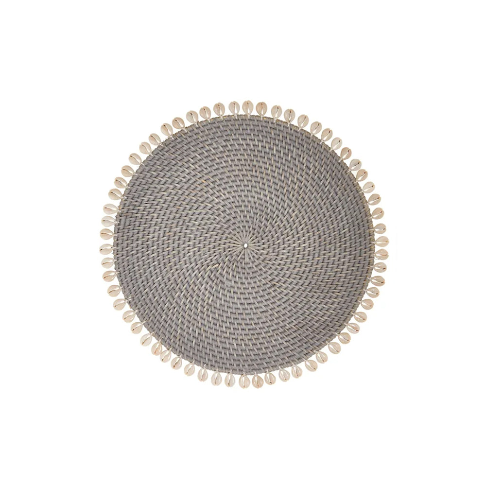 Capiz Placemats Set Of 4 | Gray