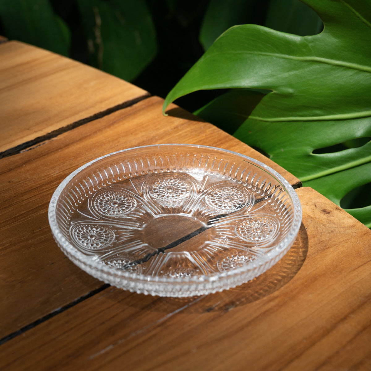 Dentelle Duchesse Glass Plate | Small, Clear