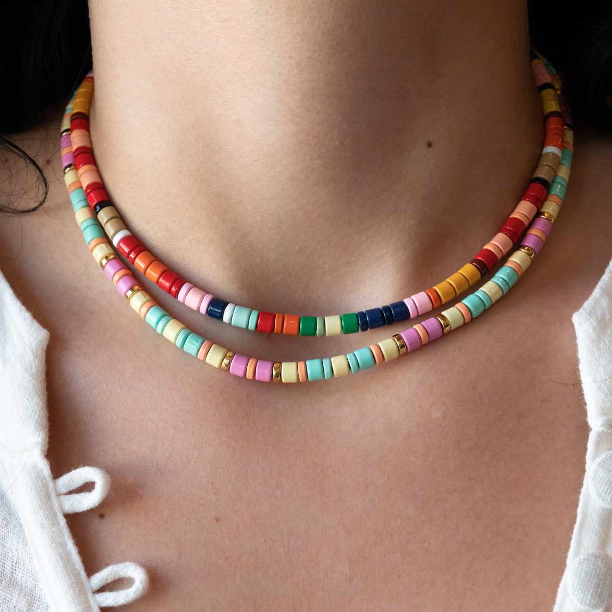 Colorful Surfer Necklace