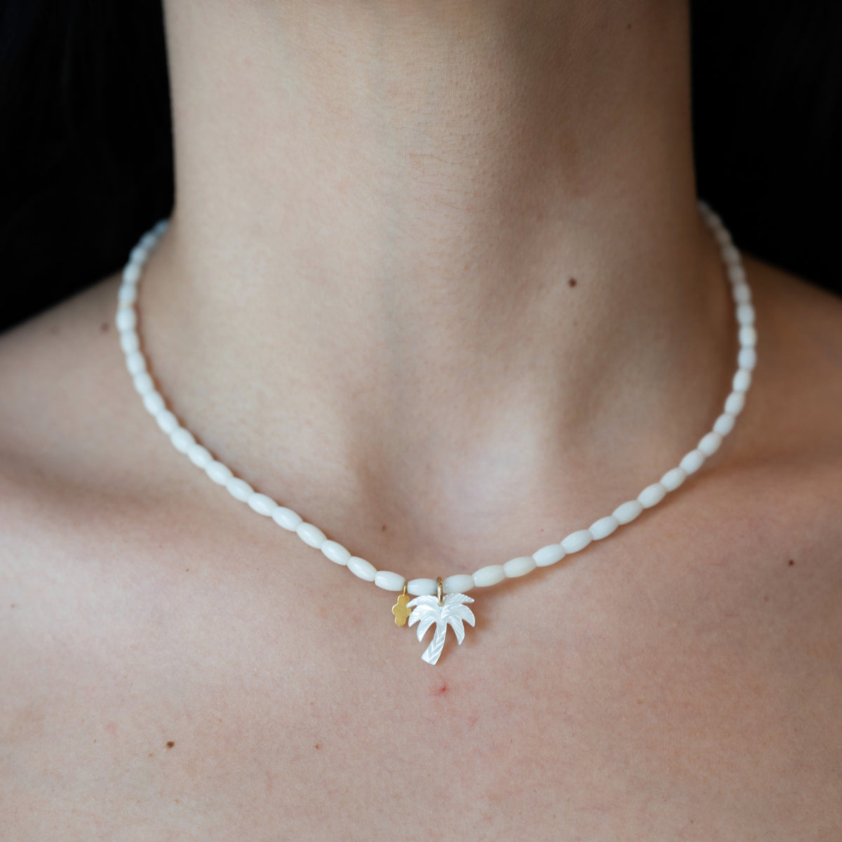 White Coral Necklace
