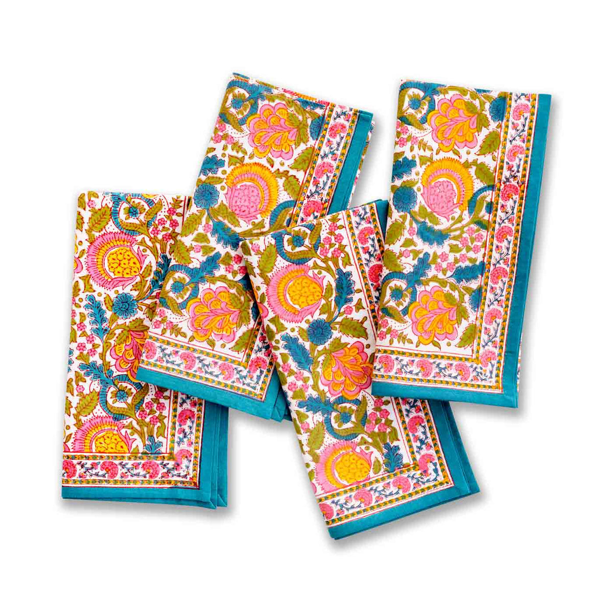 Jewel Blossom Napkin | Set of 4