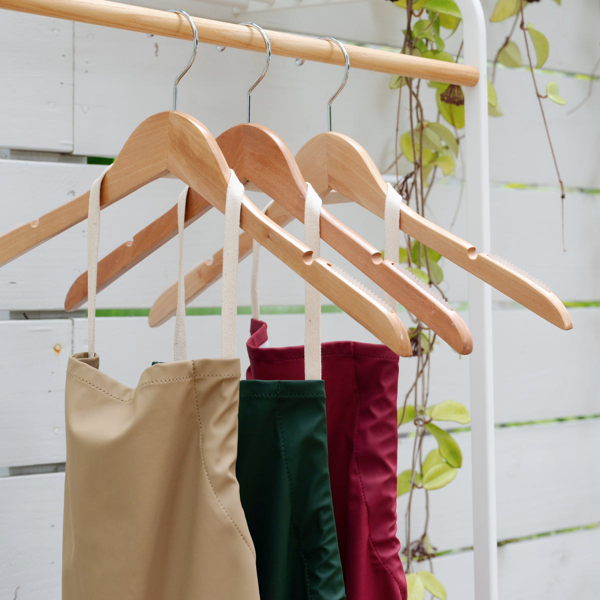 Apron with Anchor | Burgundy