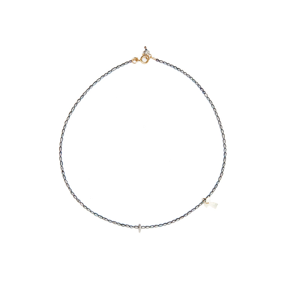 Grey Pearl Necklace