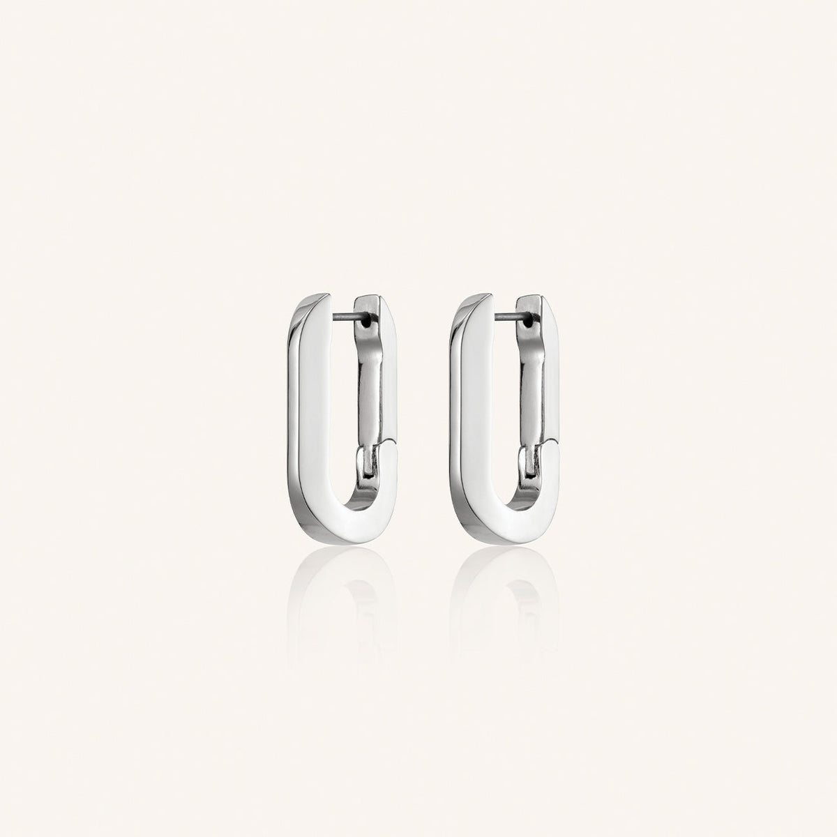 U-Link Earring - Silver O/S