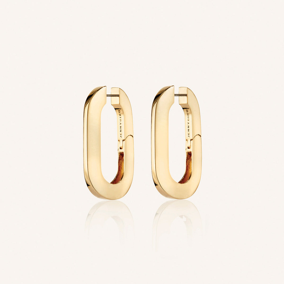 Mega U-Link Earrings - Gold O/S