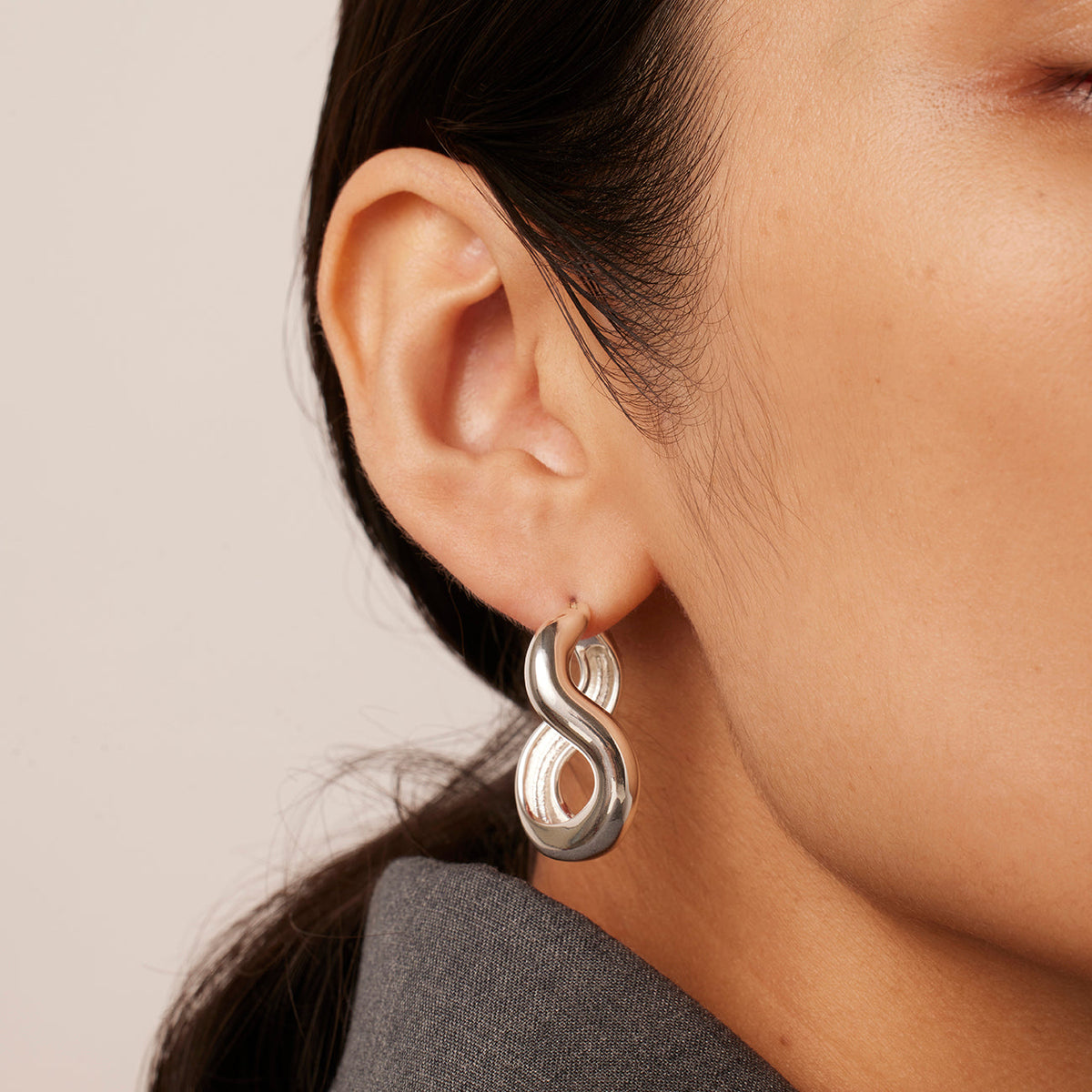 Gala Hoops - Silver O/S