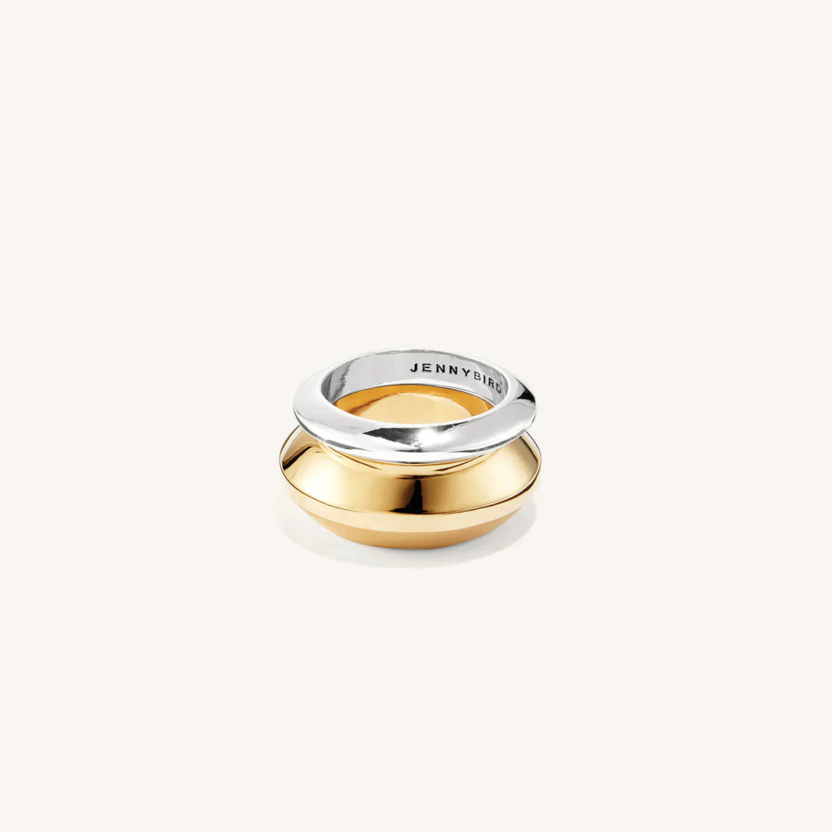 Toni Ring Set - Two-tone