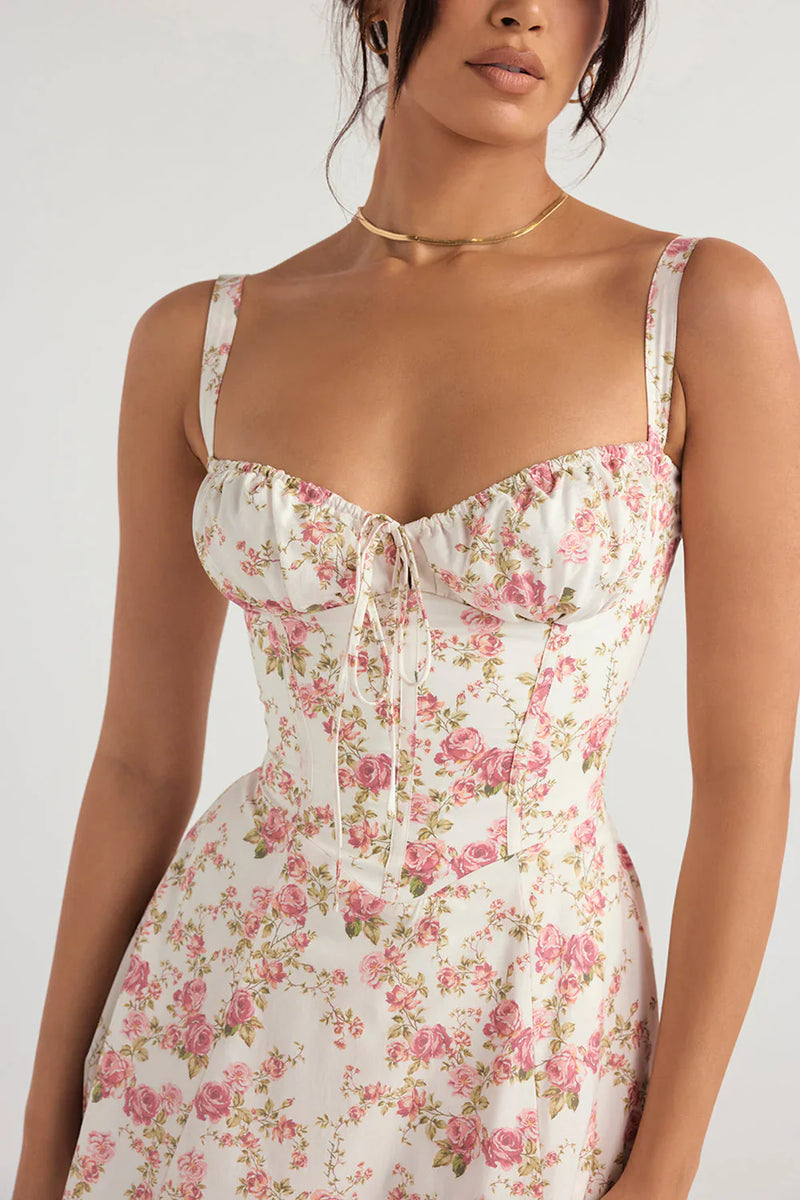 Kiana | Fitted Midi Dress with Defined Waist