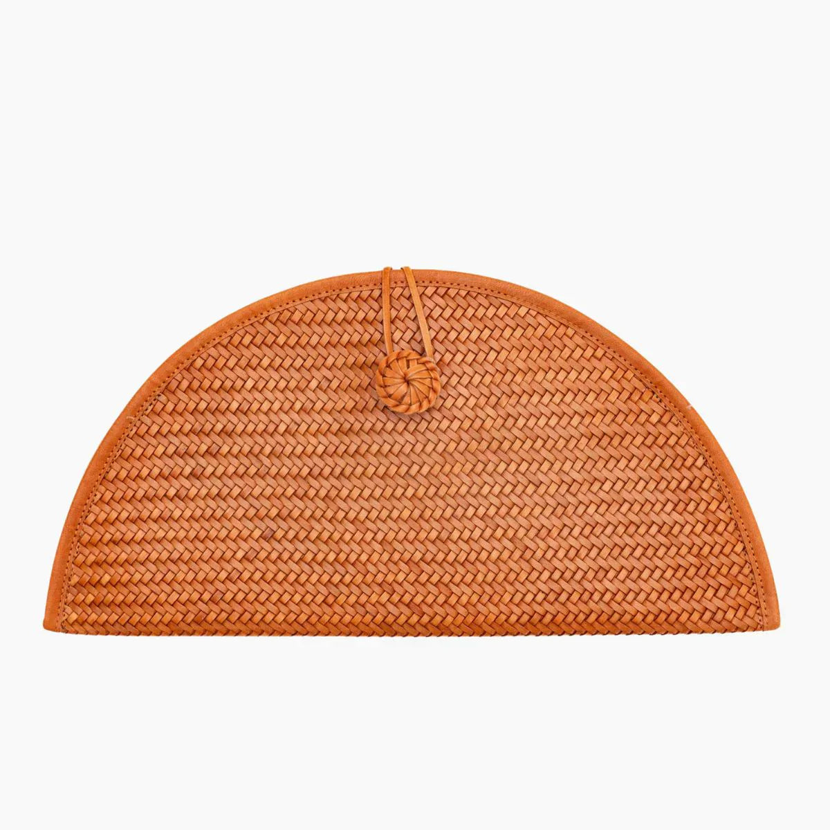La Barca Leather Clutch