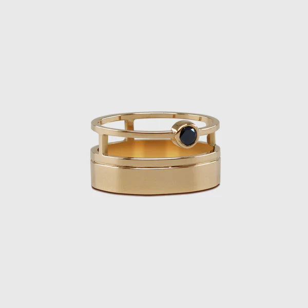 La Double Bague N.2 SUR LE FIL