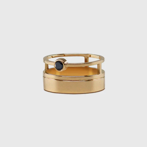 La Double Bague N.2 SUR LE FIL