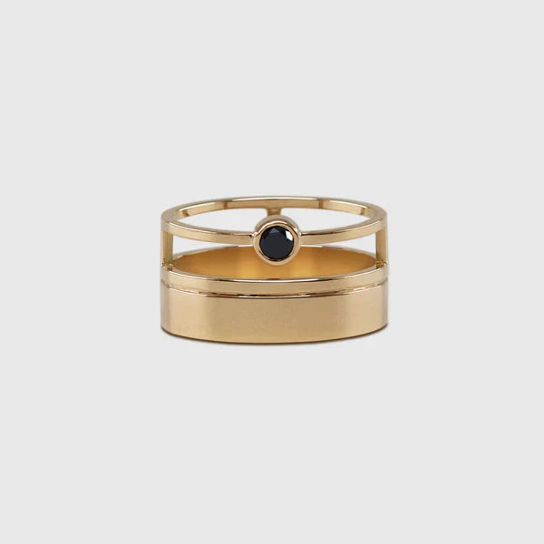 La Double Bague N.2 SUR LE FIL