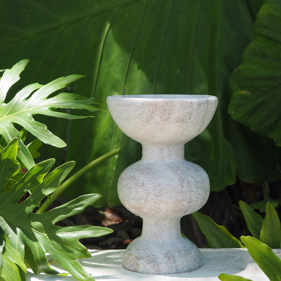 Greek Handmade White Marble TPIA Piece