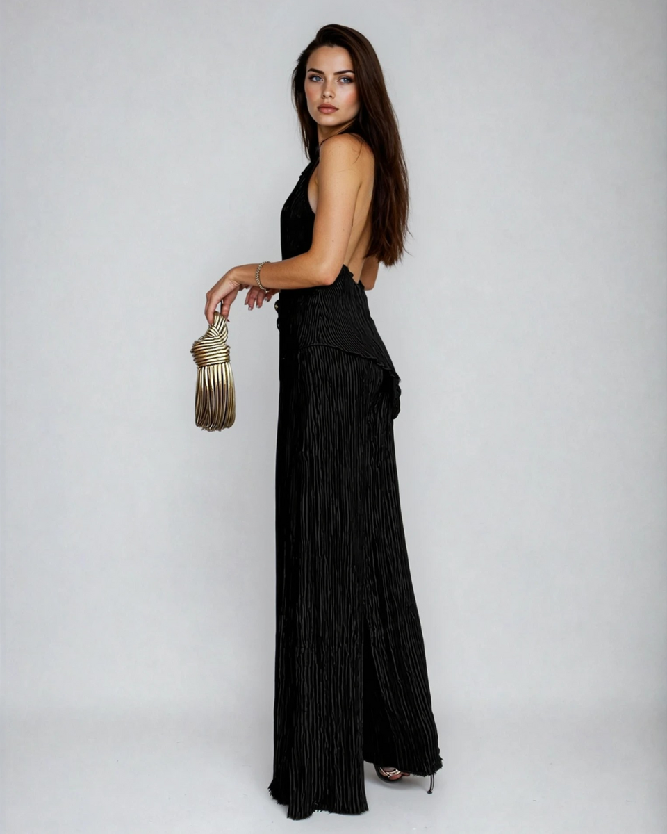 Mara | Pleated Two-Piece Set