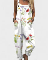 Multicolor Floral Print Relaxed Fit Jumpsuit Women | Solara Collection 2