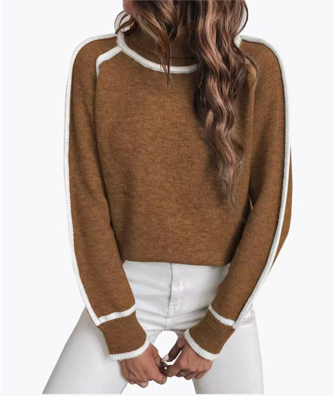 Women's Knitted Autumn Sweater | Casual Long Sleeve Pullover