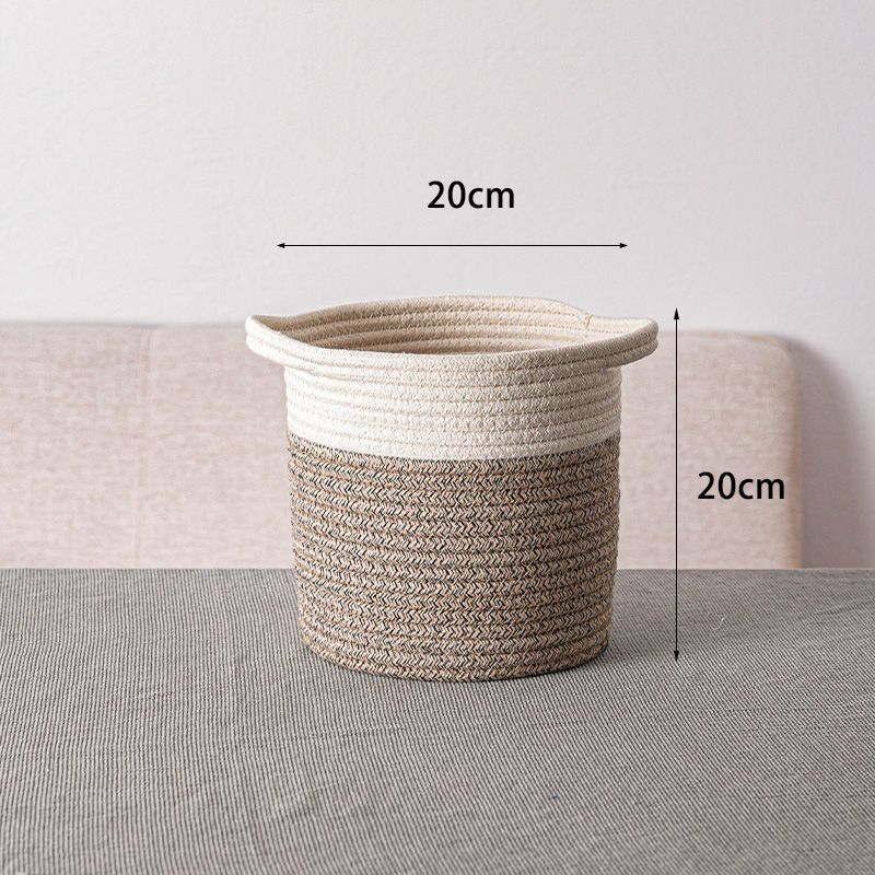 Handwoven Cotton Storage Baskets