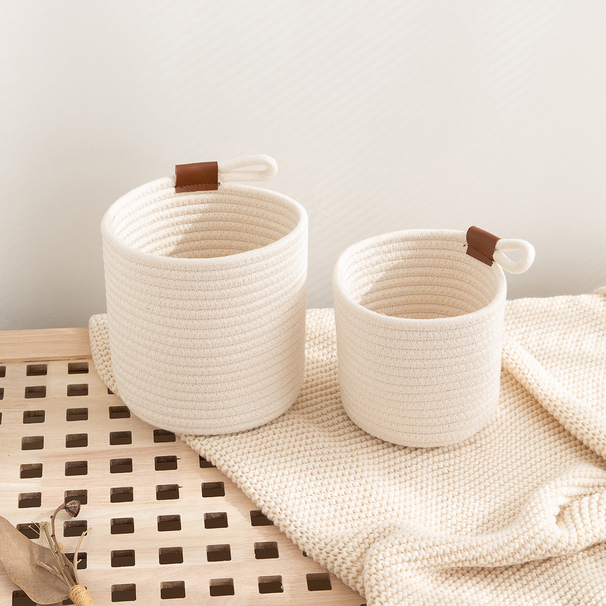 Artisan Rope Desk Organizers