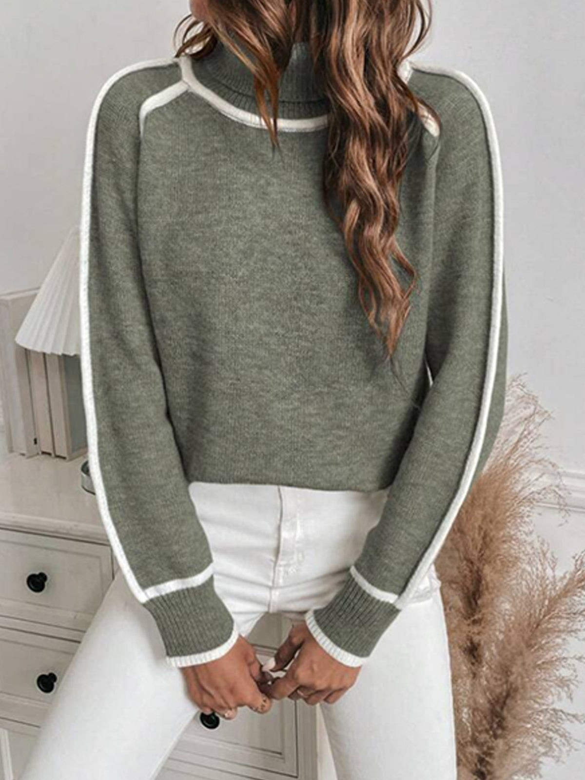 Women's Knitted Autumn Sweater | Casual Long Sleeve Pullover