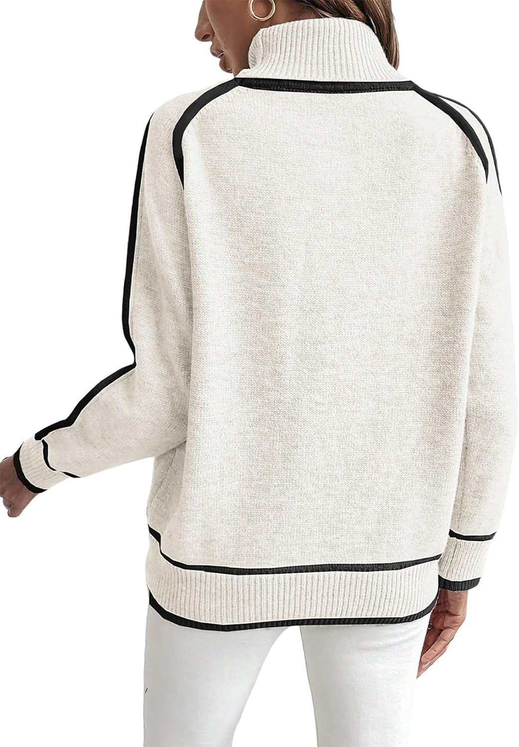 Women's Knitted Autumn Sweater | Casual Long Sleeve Pullover