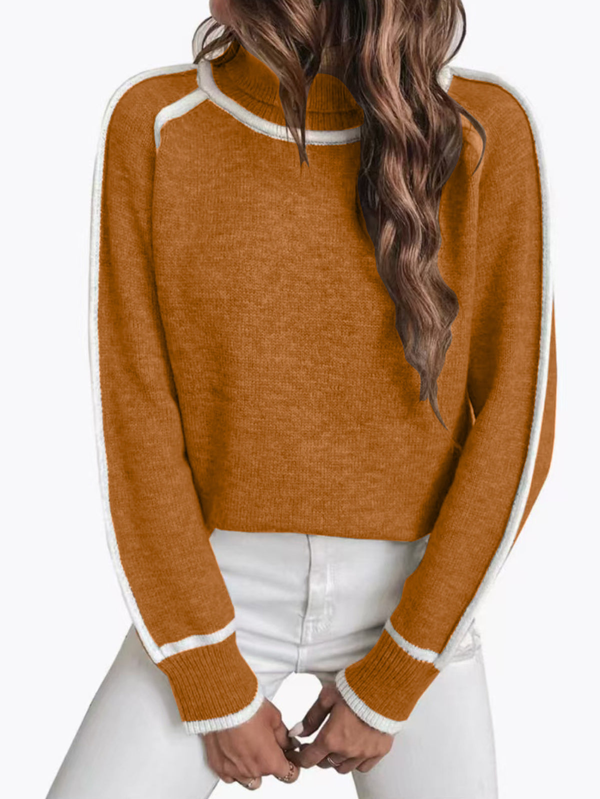 Women's Knitted Autumn Sweater | Casual Long Sleeve Pullover