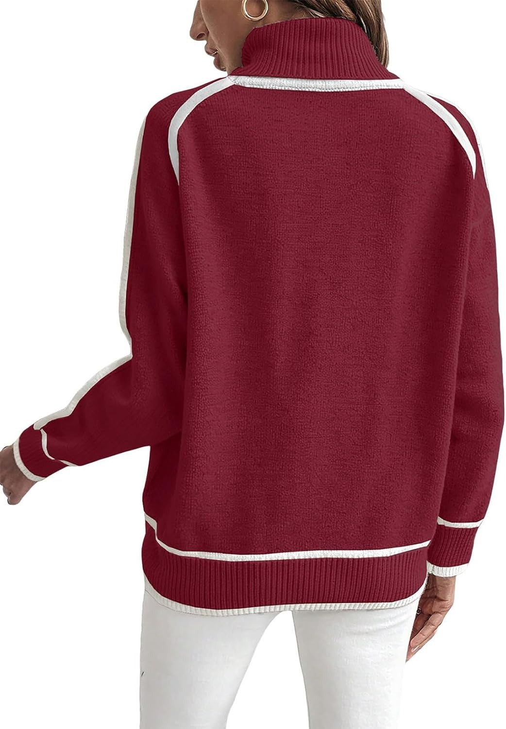 Women's Knitted Autumn Sweater | Casual Long Sleeve Pullover