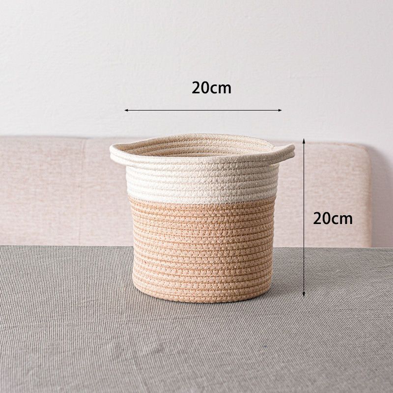 Handwoven Cotton Storage Baskets