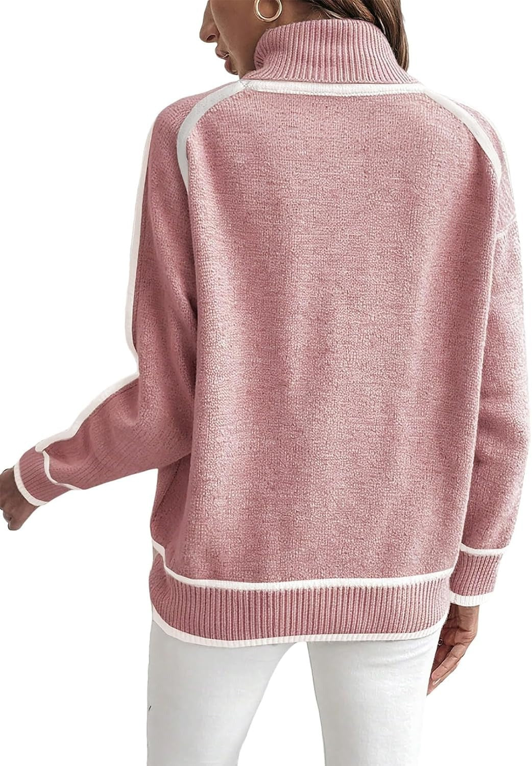 Women's Knitted Autumn Sweater | Casual Long Sleeve Pullover
