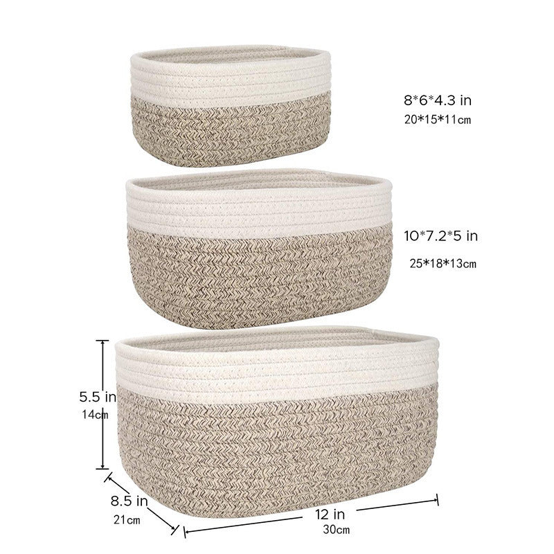 Linen & Love: Artisanal Handwoven Storage Baskets for Sustainable Living"