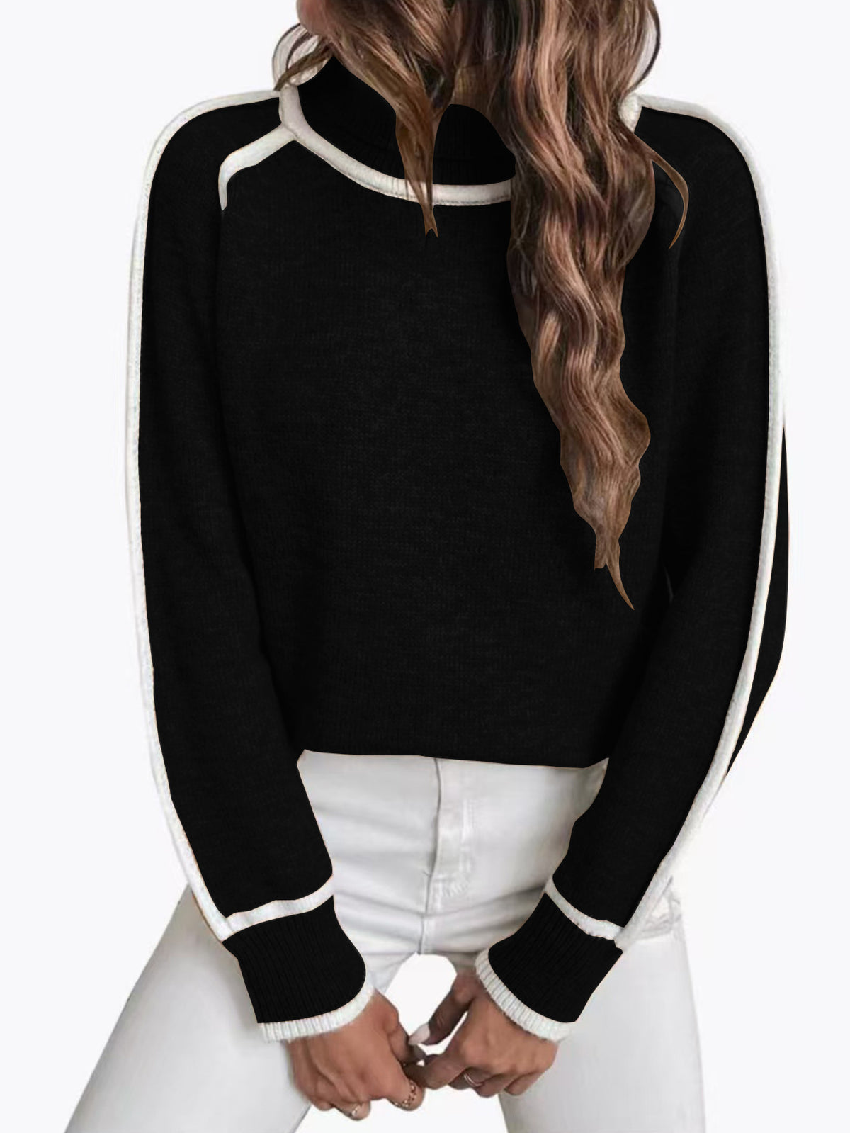 Women's Knitted Autumn Sweater | Casual Long Sleeve Pullover
