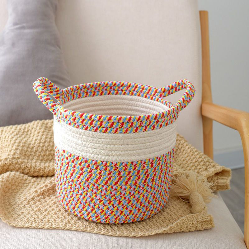 Handwoven Cotton Storage Baskets