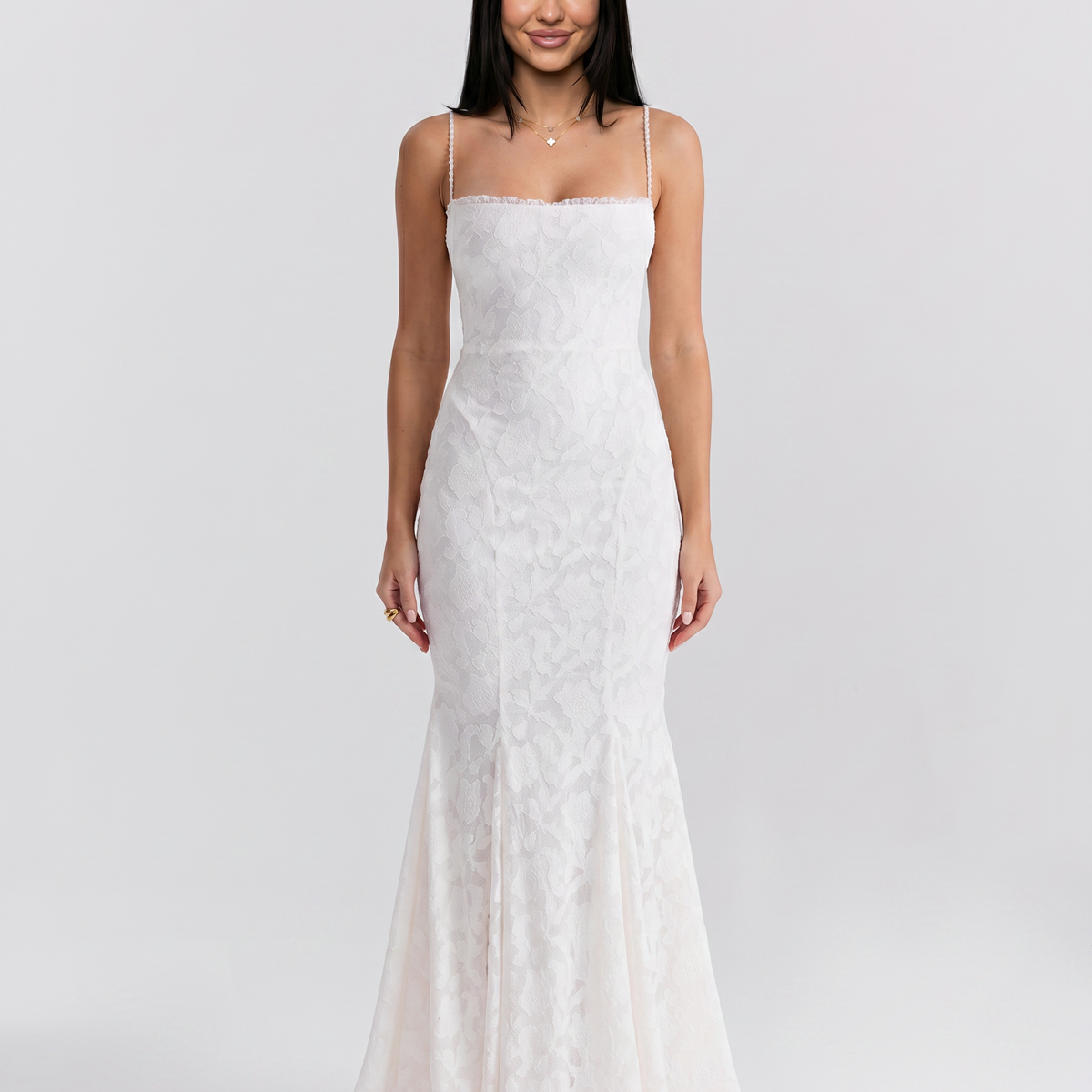 Krista | Maxi Dress with Lace-Up Back