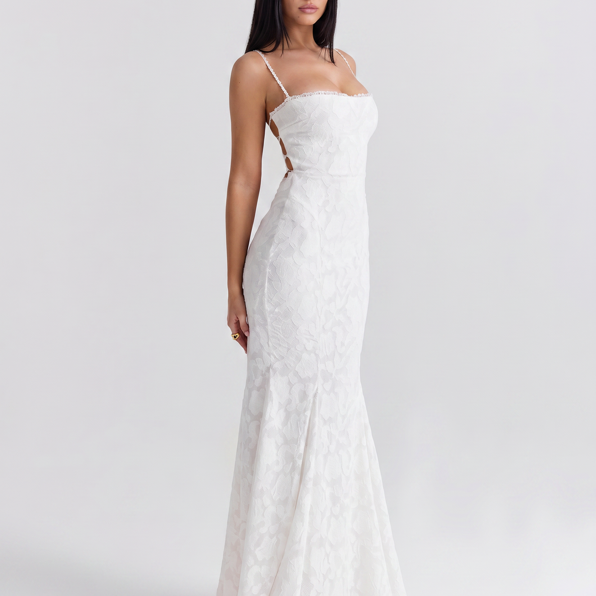 Krista | Maxi Dress with Lace-Up Back